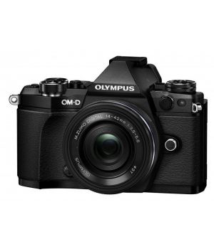 Olympus OM-D E-M5 Mark II kit (14-42mm) Pancake Zoom Black