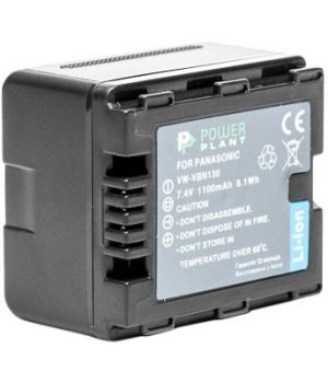 PowerPlant Aккумулятор для Panasonic VW-VBN130 (1100 mAh) - DV00DV1295