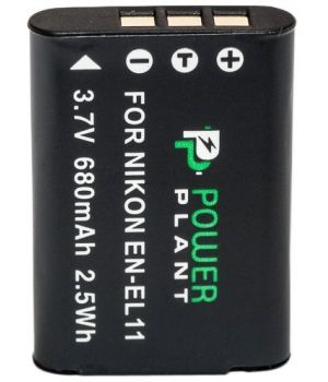 PowerPlant Aккумулятор для Nikon EN-EL11,D-Li78, DB-80, Li-60B (680 mAh) - DV00DV1228