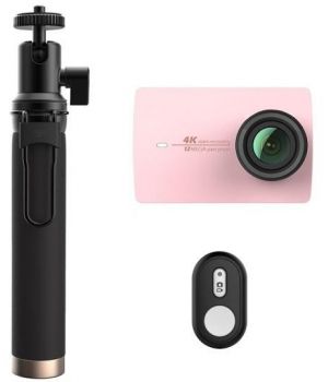 Xiaomi Yi 4K camera Rose Travel International Edition + Remote control