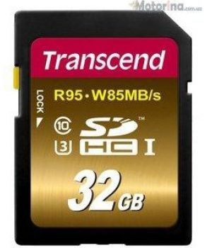 Transcend 32 GB SDHC UHS-I U3 TS32GSDU3X