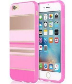 Incipio Design Series for iPhone 6/6s Hensley Stripes Pink (IPH-1377-PNK)