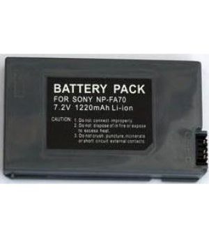 ExtraDigital Аккумулятор для Sony NP-FA70, Li-ion, 1250 mAh - DV00DV1065