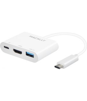 Macally USB-C Hub & Adapters Series White (UCHDMI)