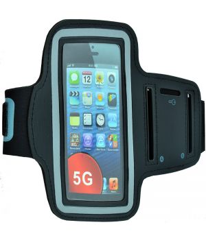 Simple Case Arm Band Sport Black for iPhone SE/5S