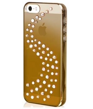 Bling My Thing Swarovski Gold Metallic Mirror Milky Way Angel Mix for iPhone 5/5S/SE (BMT-22-29-02-46)
