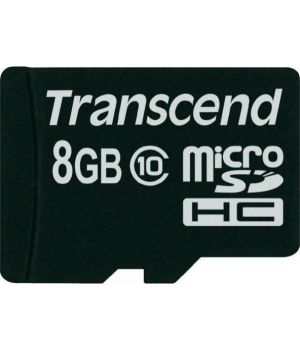 Transcend 8 GB microSDHC class 10 (TS8GUSDC10)