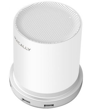 Macally Table Lamp with 4 USB Port Built In Charger (LAMPCHARGE-EU)