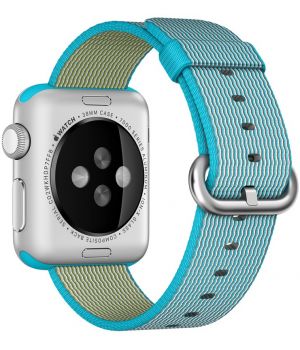 Apple Woven Nylon for Watch 38mm Scuba Blue (MM9K2)
