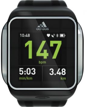 Adidas miCoach Smart Run Black