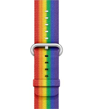 Apple Watch Woven Nylon Band 38mm Pride Edition (MQ4F2)