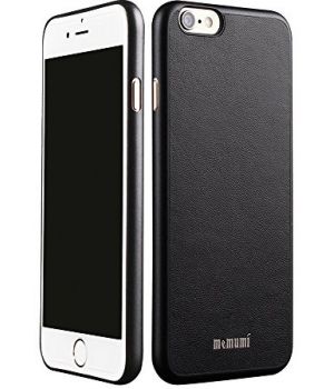MeMumi Leather Case Black iPhone 7