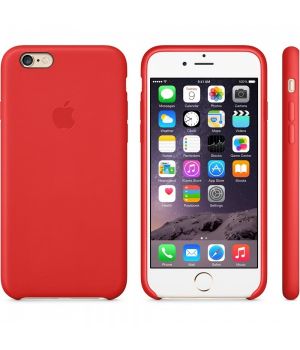 Apple iPhone 6 Leather Case (PRODUCT) RED (MGR82)