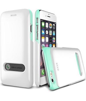 Verus Slim Hard Slide White + Blue for iPhone 6 (VSSHSL5)