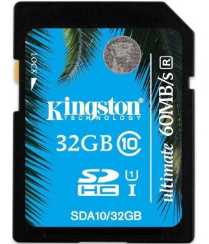 Kingston 32 GB SDHC Class 10 UHS-I Ultimate SDA10/32GB
