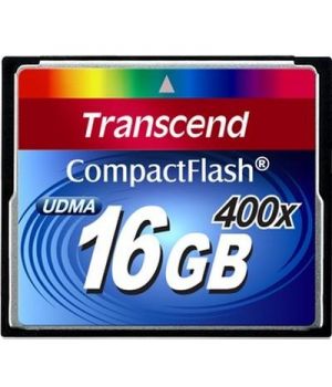 Transcend 16 GB 400X CompactFlash Card TS16GCF400