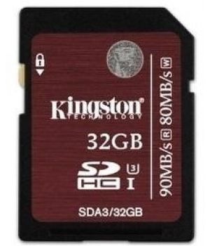Kingston 32 GB SDHC UHS-I U3 SDA3/32GB