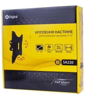 X-Digital STEEL SA220 Black
