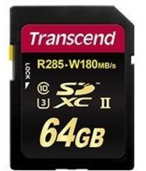 Transcend 64 GB SDXC UHS-II U3 Ultimate TS64GSD2U3