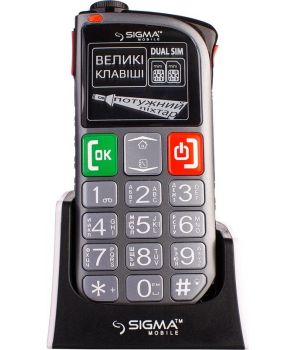 Sigma mobile Comfort 50 Light Dual SIM Grey (UA UCRF)