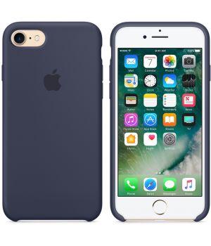 Apple iPhone 7 Silicone Case Midnight Blue (high copy)