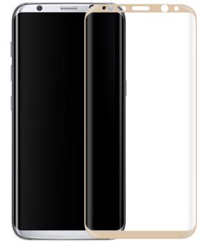 Simple Case Glass for Samsung G955 Galaxy S8 Plus Gold