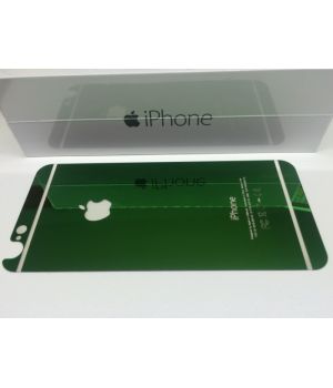 Simple Case Premium Mirror Tempered Glass Green for iPhone 6