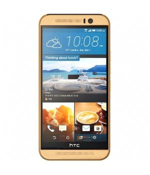 HTC One M9 Gold on Gold