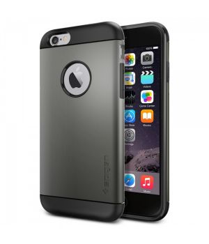 SGP (Spigen) Slim Armor Series Gun Metal for iPhone 6 (SGP10959)