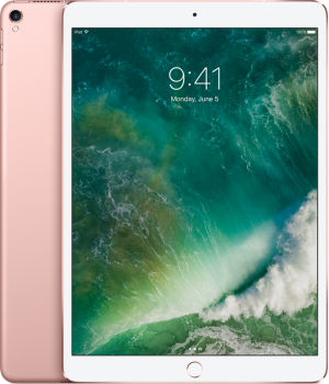 Apple iPad Pro 10.5-inch Wi-Fi + Cellular 256GB Rose Gold (MPHK2)