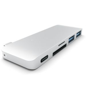 Satechi Type-C USB 3.0 Passthrough Hub Silver (ST-TCUPS)