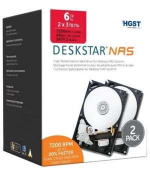 Hitachi NAS 2-Pack 2x3TB (H3IKNAS30003272SE2PK)