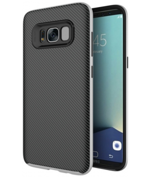 iPaky TPU+PC for Samsung G955 Galaxy S8 Plus Black/Gray