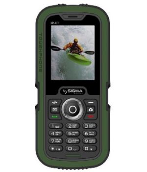 Sigma mobile X-treme IP67 Green Black (UA UCRF)
