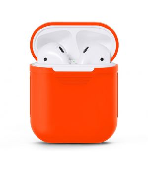 Simple Case Silicone Orange for Apple AirPods