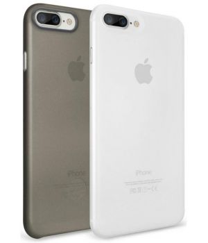 Ozaki O!coat 0.4 Jelly 2in1 iPhone 7 Plus Clear and Black (OC723CK)