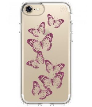 Speck iPhone 7 Presidio with Graphics Brilliantbutterflies Rose Gold/Clear (SP-79991-5947)
