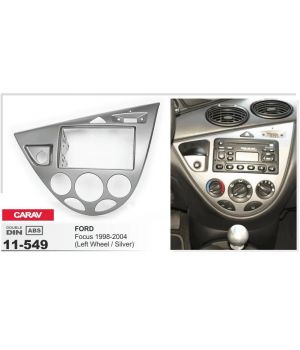 Carav 11-549 Ford Focus 98-04 (Left Wheel / Silver) 2DIN