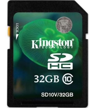 Kingston 32 GB SDHC Class 10 SD10V/32GB