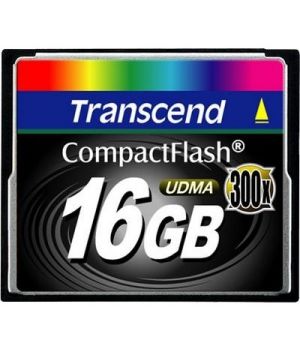 Transcend 16 GB 300X CompactFlash Card TS16GCF300