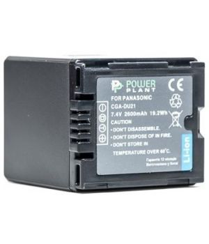 PowerPlant Aккумулятор для Panasonic VBD210, CGA-DU21 (2600 mAh) - DV00DV1092