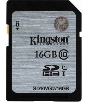 Kingston 16 GB SDHC Class 10 UHS-I SD10VG2/16GB