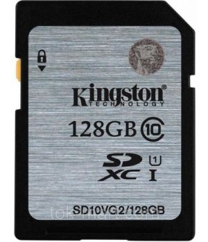 Kingston 128 GB SDXC Class 10 UHS-I SD10VG2/128GB