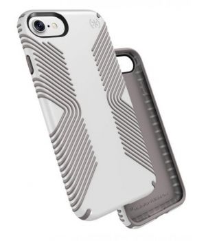 Speck iPhone 7 Almond Presidio Grip White/Ash Grey (SP-79987-5728)