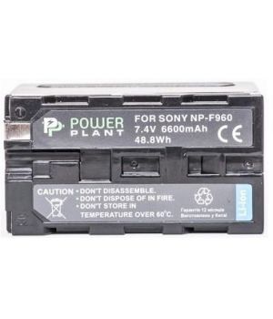 PowerPlant Aккумулятор для LED NP-F960 (6600 mAh) - DV00DV1367