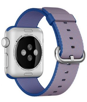 Apple Watch 38mm Woven Nylon Blue (high copy)