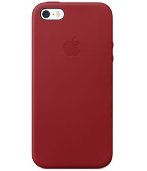 Apple iPhone SE/5S Silicone Case Red (high copy)