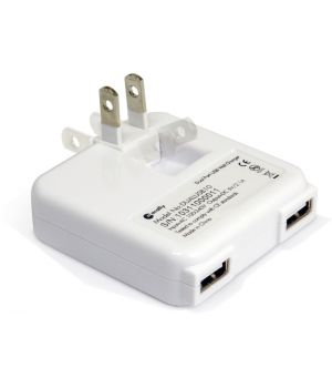 Macally 10-Watt Dual USB AC Charger (DUALUSB10)