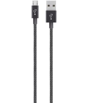 Belkin Metallic Micro-USB to USB Cable Black