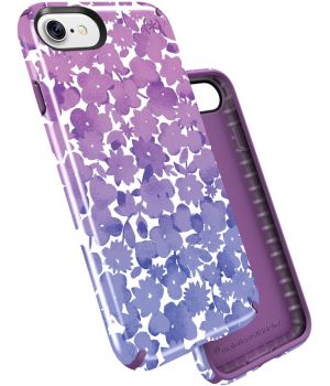 Speck Presidio Inked Watercolor Floral Purple Glossy/Acai Purple for iPhone 7 (SP-79990-5759)